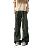 春季青少年纯棉工装裤子男春夏宽松薄款潮流百搭休闲裤K2715-P50，男装休闲裤，电商A335