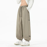 束脚休闲裤男秋季2026新款潮流宽松阔腿裤子运动长裤Q29093-P28，女装休闲裤，星座610（原A335）