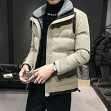 羊羔毛翻领棉衣男2022冬季新款帅气短款韩版潮男装外套MY5502，男装棉衣，电商A335