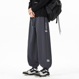 束脚休闲裤男秋季2026新款潮流宽松阔腿裤子运动长裤Q29093-P28，女装休闲裤，星座610（原A335）