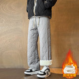 棉裤男款2026冬季加绒加厚葫芦纹保暖裤防寒裤JR29185-P40，男装棉衣，星座610（原A335）