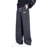 莱赛尔休闲裤男款秋季新款宽松直筒阔腿男裤子K3501-特P40，男装休闲裤，星座610（原A335）