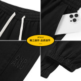 简约百搭休闲裤男款2026春季新款宽松垂感阔腿弯刀裤Z9993-P48，男装休闲裤，星座610（原A335）