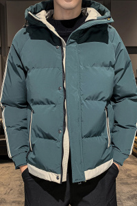 店主风 冬季棉衣男加厚痞帅潮牌百搭宽松连帽棉袄MY2033图片