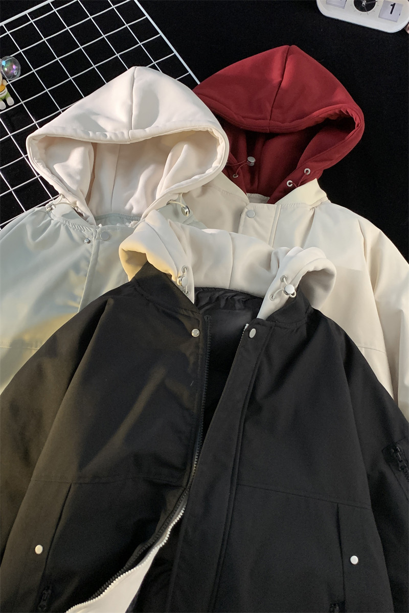 假两件棉服男2025新款冬季加棉保暖连帽棉袄外套MY2583-P85,男装棉衣,星座610（原A335）