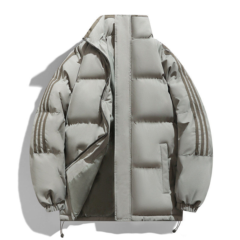 冬季宽松纯色三防休闲棉衣男加厚保暖立领棉服外套MY7777-P70，男装棉衣，星座610（原A335）