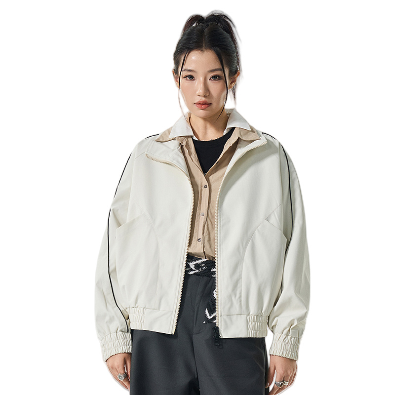 短款机车服夹克男女2025秋季新款痞帅宽松休闲外套JS5603-P75，男装夹克，星座610（原A335）