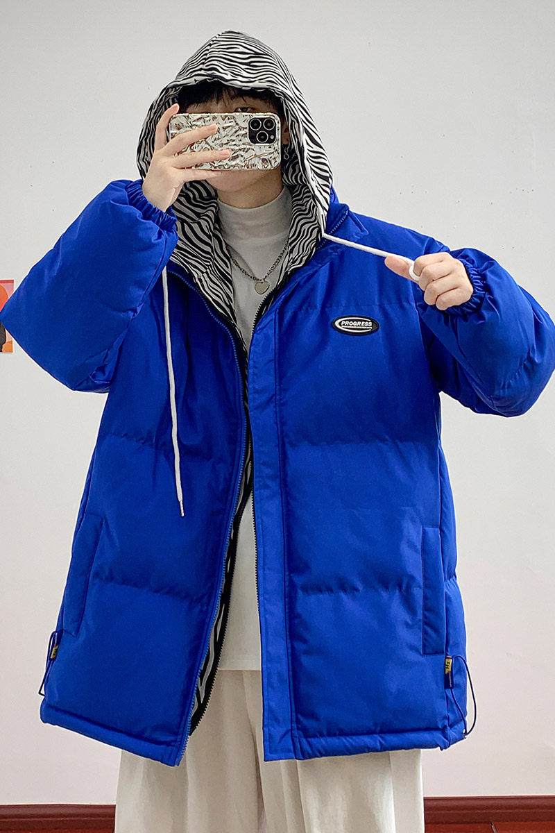 冬季ins韩版潮牌棉袄假两件棉服时尚休闲百搭棉衣外套MY277,男装棉衣,星座610（原A335）
