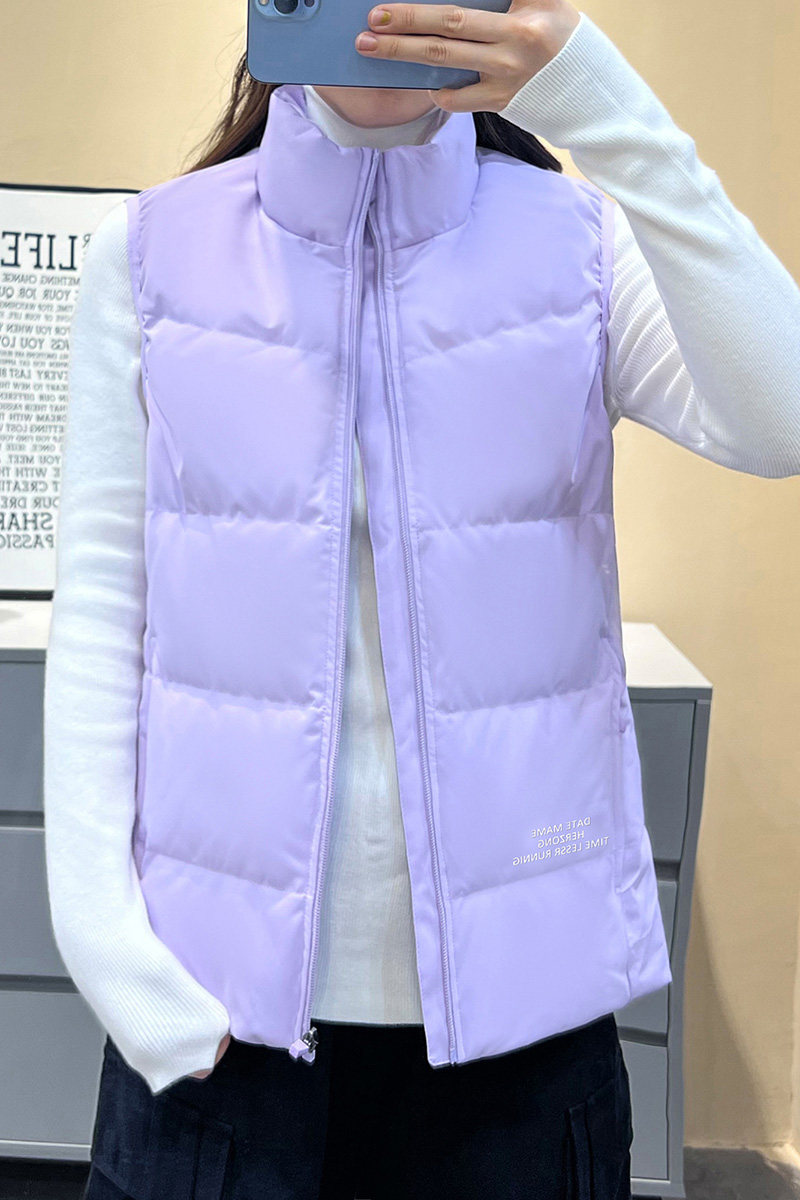 羽绒服男女同款马甲加厚情侣款马夹冬季百搭保暖背心MJ555,男装羽绒服,星座610（原A335）