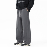 弯刀裤裤子男款慵懒秋直筒休闲裤宽松阔腿运动裤潮Q29162-特P35，女装休闲裤，星座610（原A335）