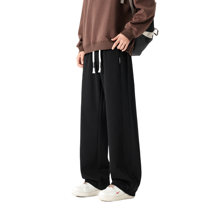 早秋垂感休闲裤男款秋2025潮牌宽松阔腿百搭运动男卫裤Z6901-P38,男装休闲裤,星座610（原A335）