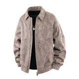 夹克男2025秋季新款休闲宽松防风潮流高级感外套Q5559-P75，男装夹克，星座610（原A335）