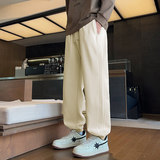 男秋季2026新款美式宽松运动裤子潮牌直筒休闲长裤Q29168-特P36，女装休闲裤，星座610（原A335）