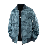 美式复古男士外套2025新款秋季休闲夹克立领男装大码Q5557-P68，男装夹克，星座610（原A335）