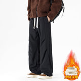 加绒裤子男款冬季加厚保暖百搭直筒宽松休闲长裤JR29180-特P40，男装棉衣，星座610（原A335）