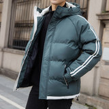 三防面料棉服冬天外套加绒加厚帅气羽绒棉衣宽松男棉袄M5811-P70，男装棉衣，星座610（原A335）