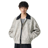 潮流百搭长袖翻领夹克2025秋季新款复古百搭外套JS5622-P78，男装夹克，星座610（原A335）