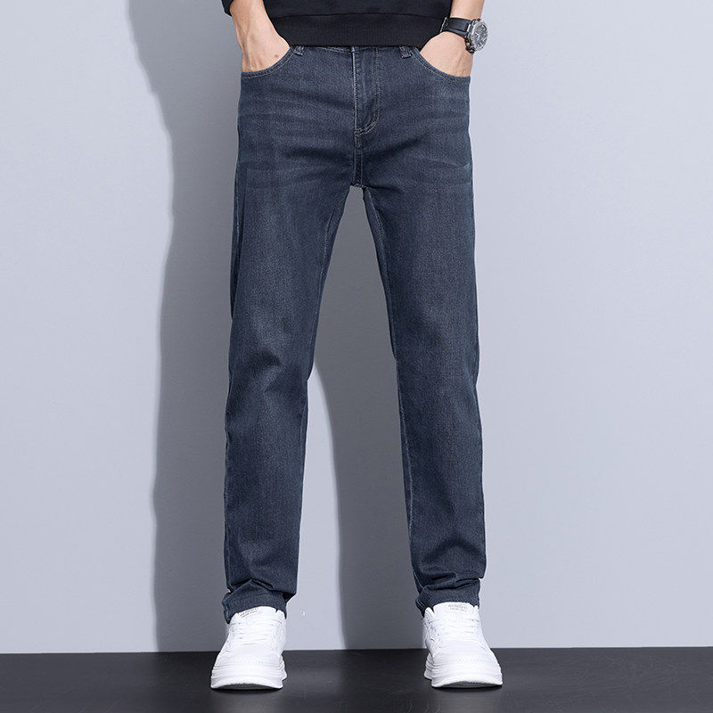 春季新款高端牛仔裤男士修身小脚弹力休闲百搭显瘦长裤K879-P52，男装牛仔裤，星座610（原A335）