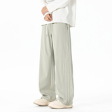 弯刀裤裤子男款慵懒秋直筒休闲裤宽松阔腿运动裤潮Q29162-特P35，女装休闲裤，星座610（原A335）