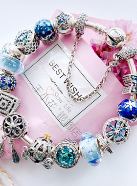 香港正生纯银捕梦网百搭银手链