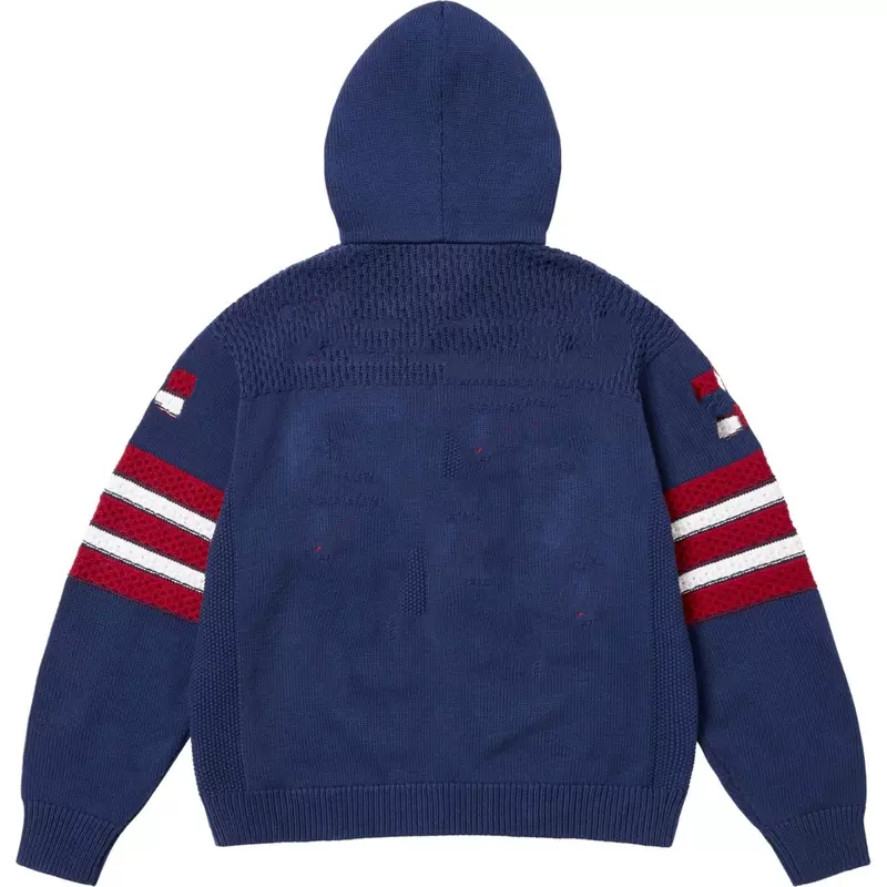 SS25 FOOTBALL HOOD SWEATER
