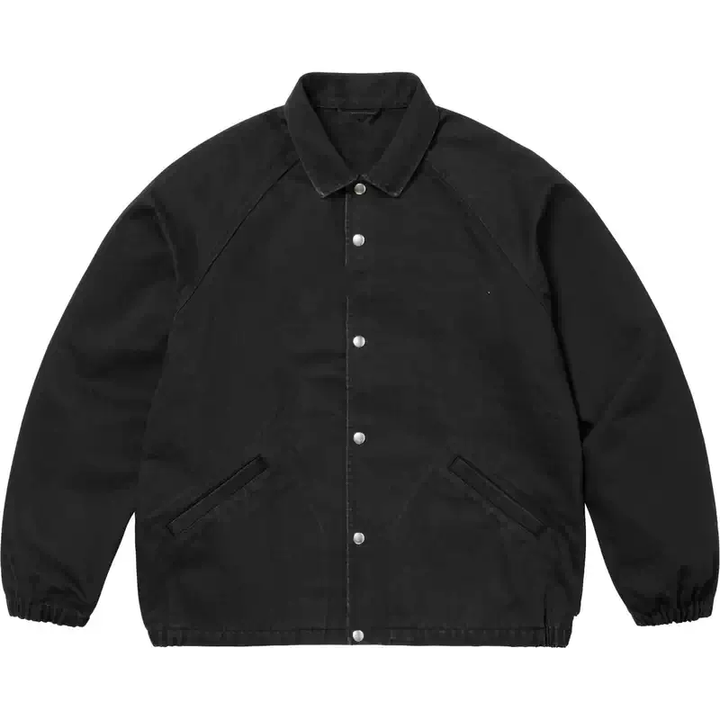SS25  DENIM COACHES JACKDE 黑色 牛仔蓝色