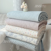 纯棉床盖三件套全棉夹棉单件床单榻榻米炕盖防滑2025新款 四季 通用