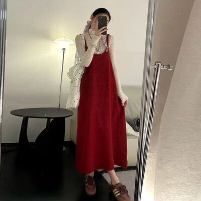 韩系复古慵懒风时尚叠穿吊带背心