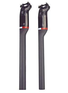 正品SUPERLOGIC全碳纤维山地车公路车自行车扁口坐管坐杆座管座杆