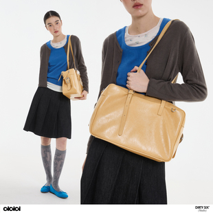 原创 friday 2026春 baggy 软牛皮公文包 周五吐司包 DirtySix