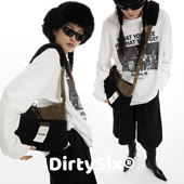 原创 大墨孤烟 新中式 DirtySix 灯芯绒x毛绒x牛皮混拼 复古马鞍