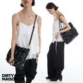 2025SS retro 原创 DirtySix Haji 空山托特包 cyber 复古机车包