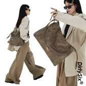 原创 Little little 宽肩带 DirtySix 牛皮版 抽绳方砖包