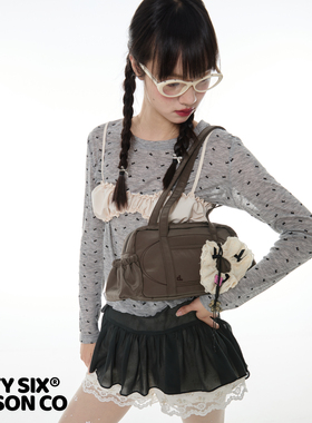 DirtySix 2025SS 原创 哈尼小法棍 轻量尼龙 腋下法棍包