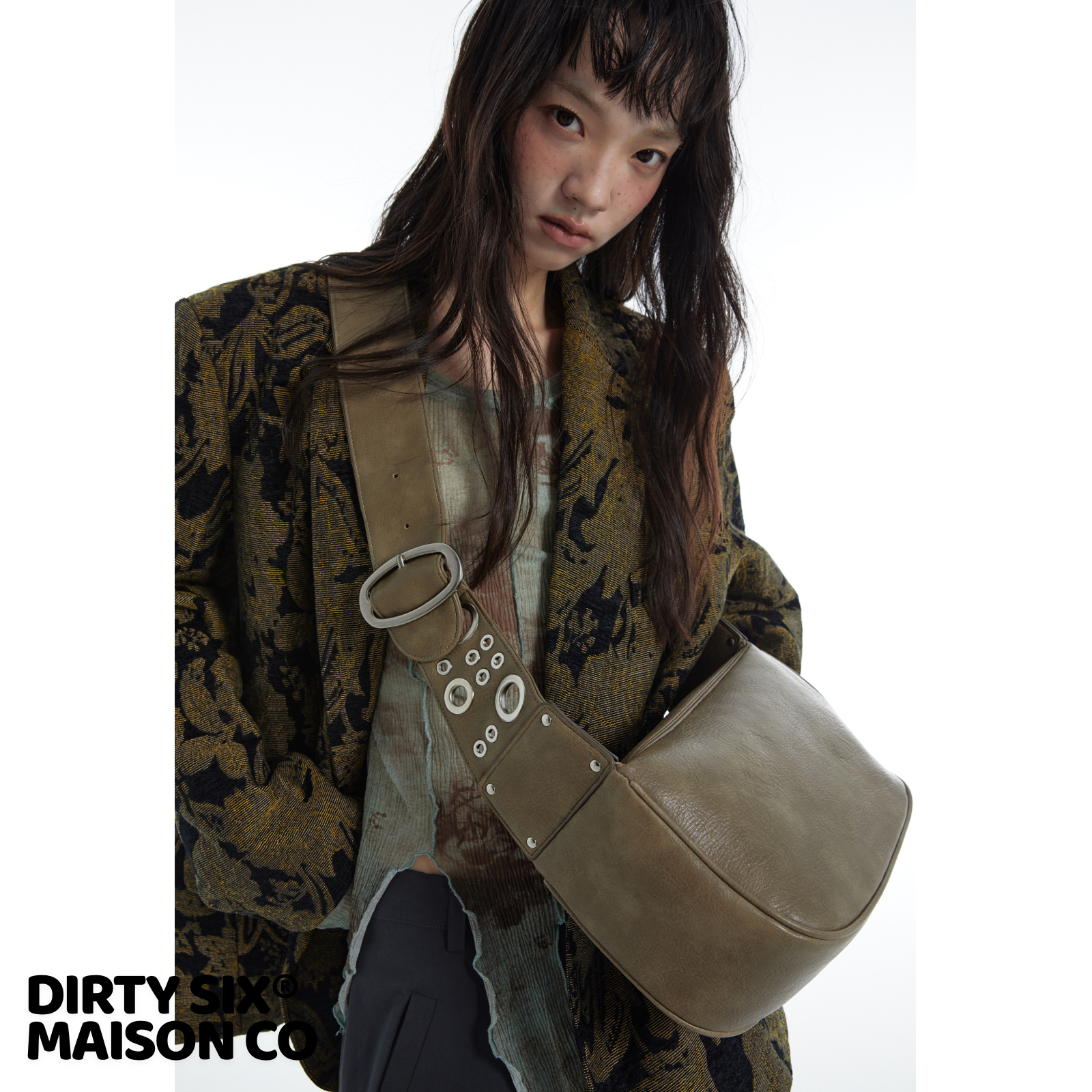 DirtySix 阿庞bunbun包 原创 哐哐打洞 柔软机车方包