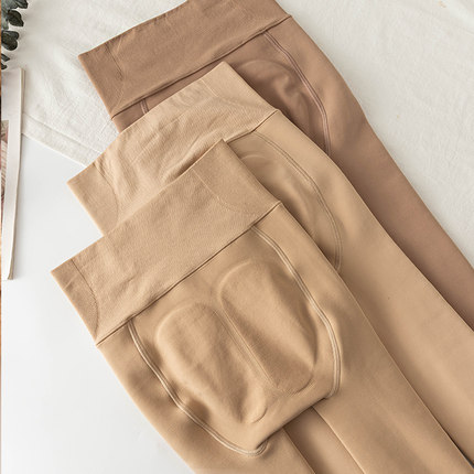 光腿神器女外穿冬加绒加厚秋季裸感裤袜高个子超自然肉色打底连裤