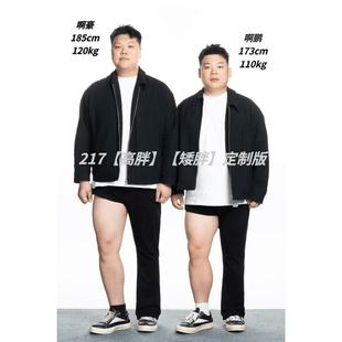 怪兽实验室黑色牛仔裤男秋季美式高街微喇叭弹力牛仔裤弯刀裤潮