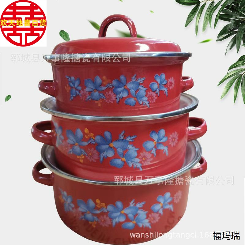 搪瓷烧锅套装供应3pcena