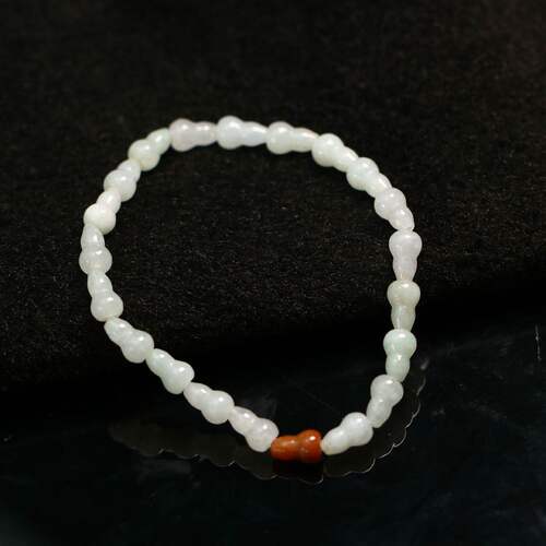 一串冰种天然A货翡翠葫芦手串
