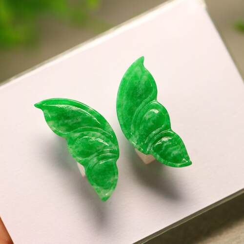 天然A货翡翠大蝴蝶翅膀