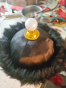 清朝官帽兵帽/故宫帽盔上朝斗笠太监帽 雍正王朝清兵帽/王爷暖帽