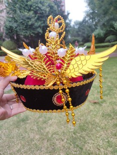 清朝贵妃娘娘皇后帽子甄嬛帽孝庄太后帽子头饰影视剧古装贵妃