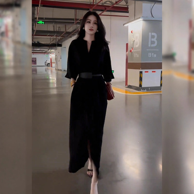 百搭时尚长裙女装200斤