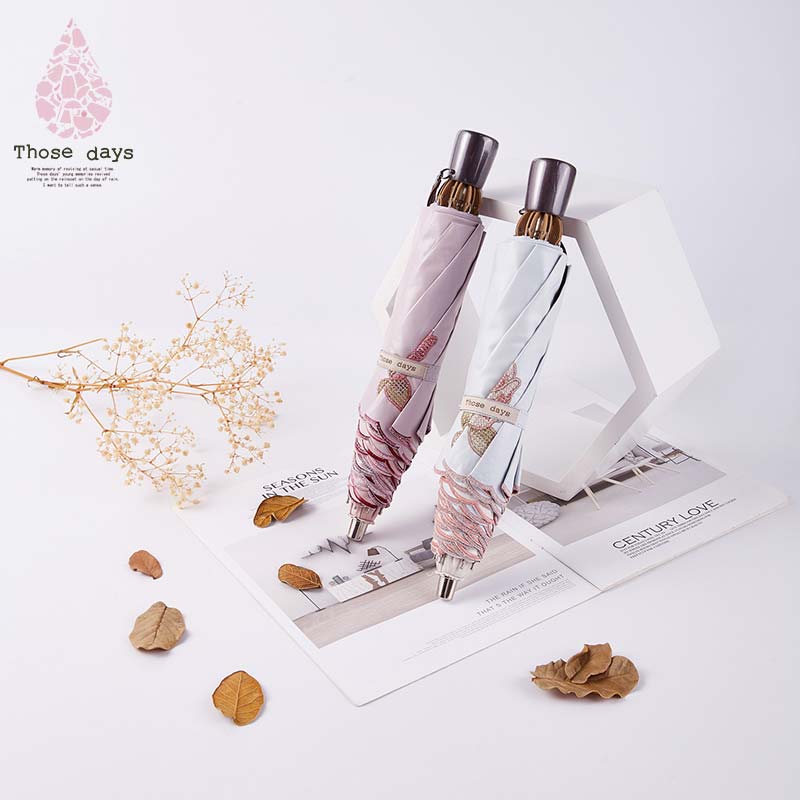 日本thosedays十字绣厚实遮阳伞