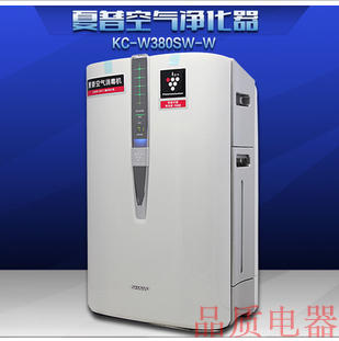 夏普空气净化器家用除甲醛除雾霾PM2.5二手烟静音KC-W380SW-W