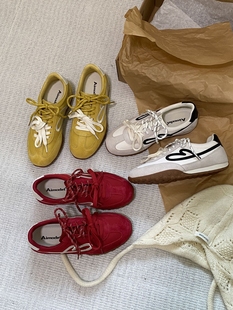 5900 女厚底增高网红轻便运动休闲鞋 1873 撞色厚底阿甘鞋 2026新款