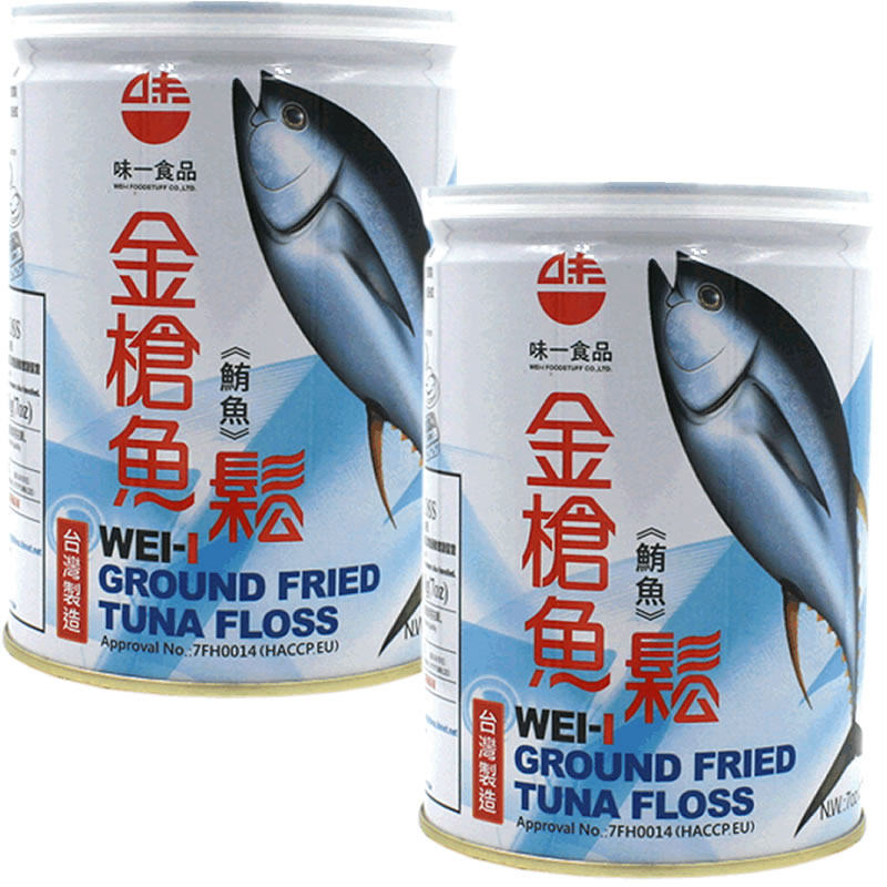 台湾味一宝宝鱼松儿童鱼松金枪鱼松鱼肉松鱼辅食2罐