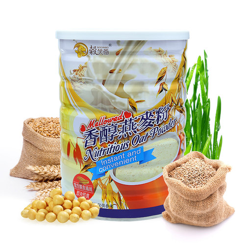 包邮台湾谷笑爷香醇燕麦粉850g 早餐冲饮代餐粉燕麦奶