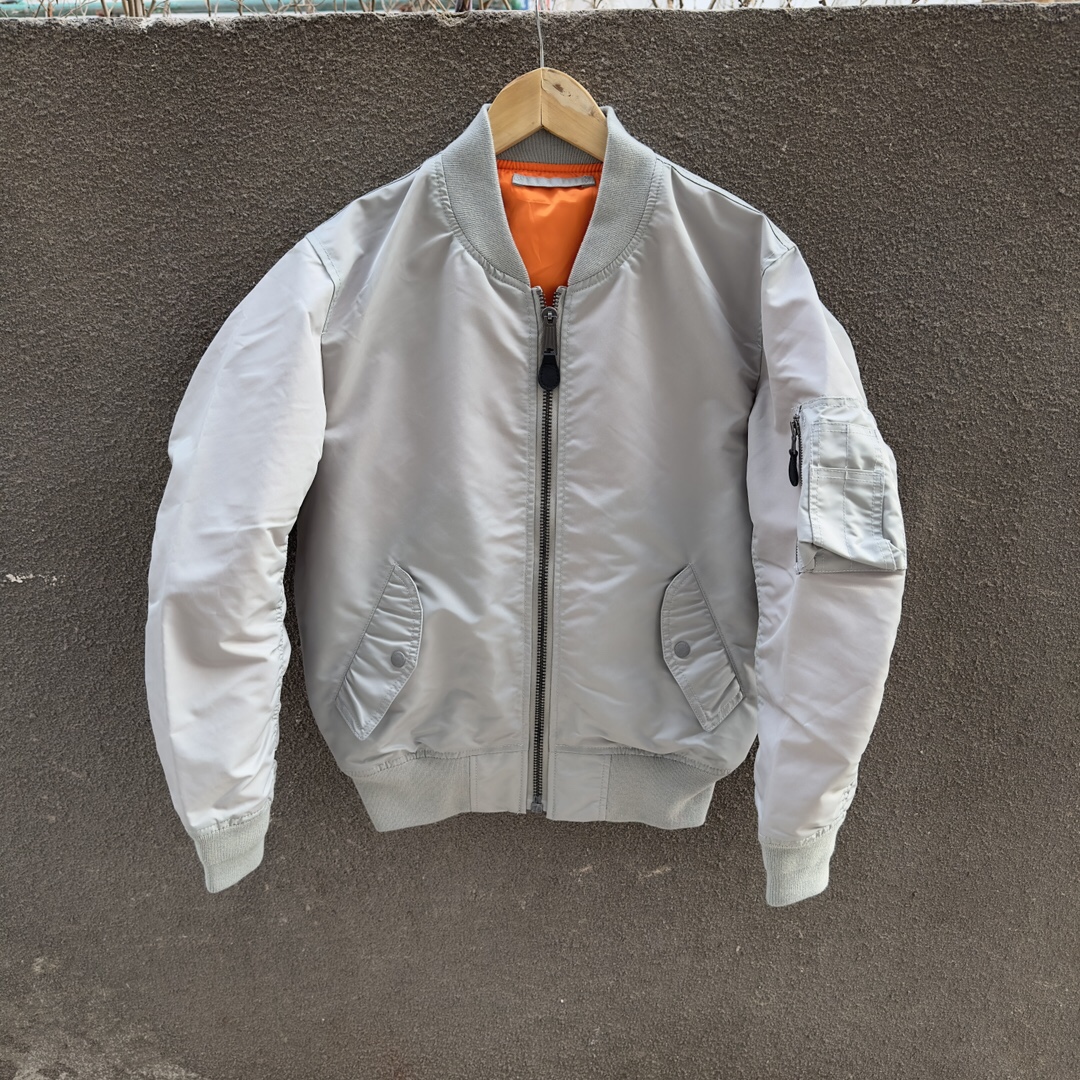 Ma1战斗棒球领海空飞行服 杜邦户外机能面料 可两面穿单款薄夹克