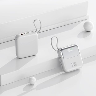 自带双线超级快充20000毫安大容量移动电源充电宝 新款 3c认证